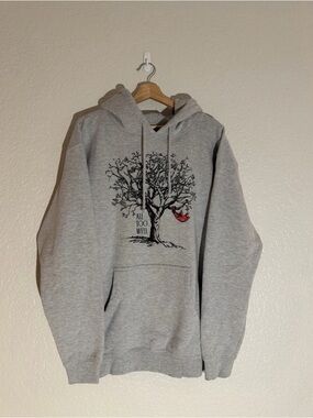 Taylor Swift All Too Well Sweatshirt Size L Gray Pullover Hoodie Limited Edition